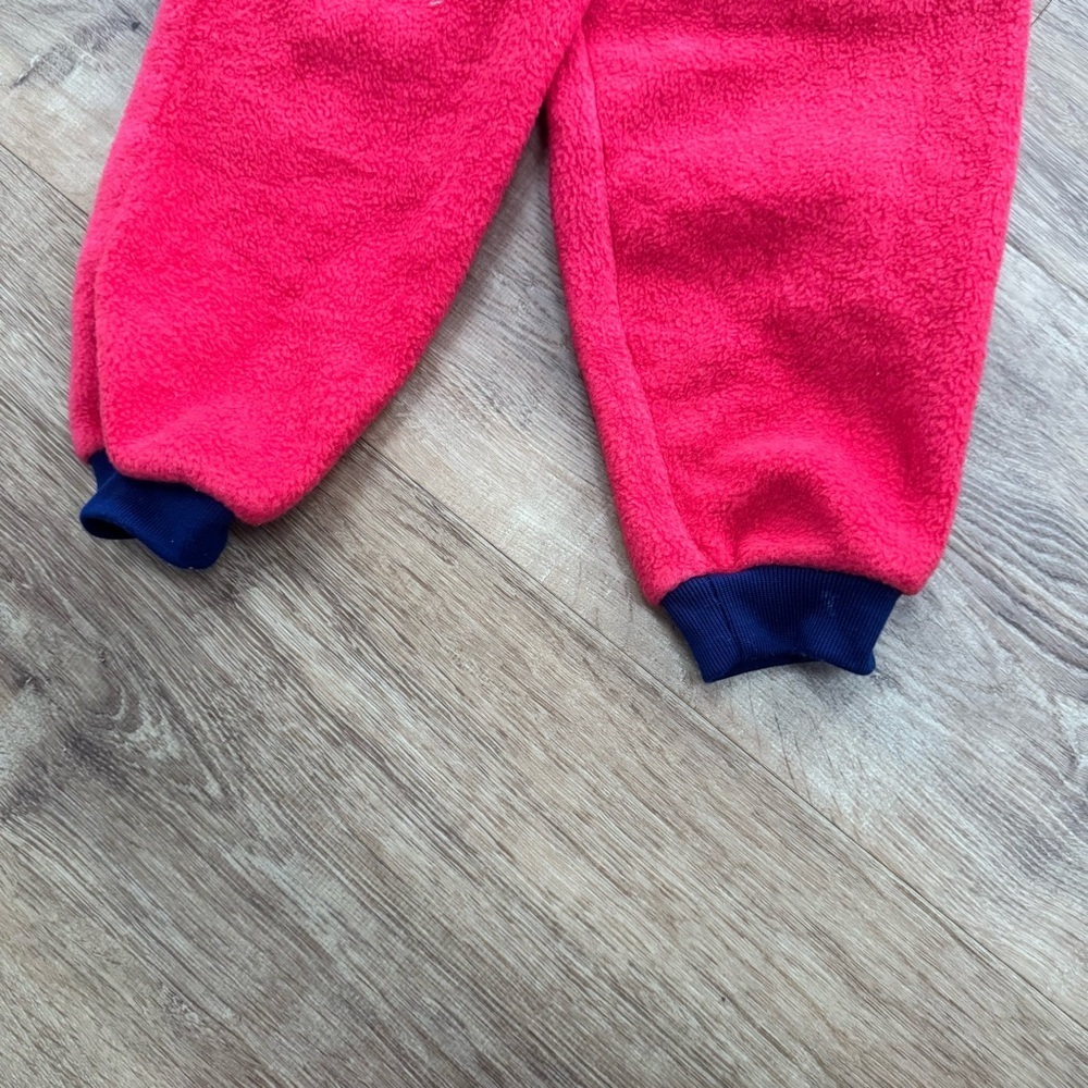 Kidz Force NYC 24 Months "My Football" Red Blue Fleece Pajama Set Loungewear - Picture 11 of 13